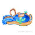 Tema do oásis do deserto Play inflável parque aquático Center
